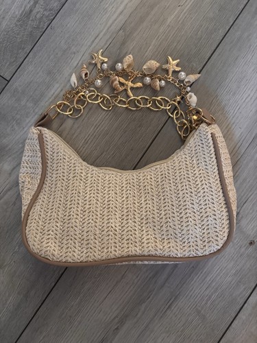 Vintage leather shoulder bag - leather,