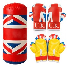 Punching bag gloves set boxing - bag,