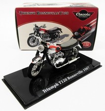 Atlas Editions 1/24 Scale Motorcycle 4 658 101 - Triumph Bonneville T120