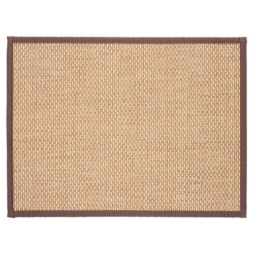 Bamboo woven floor mat - bamboo,