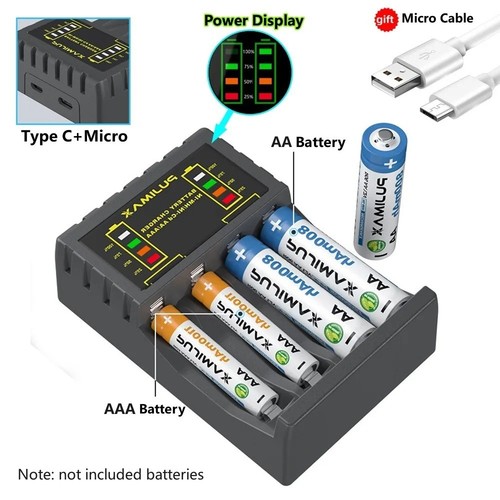 Battery charger slot for - battery,