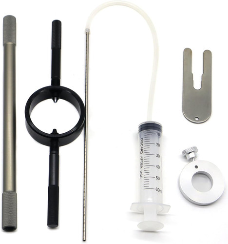 Motorcycle fork service - fork, tool