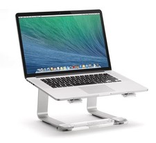 GRIFFIN ELEVATOR MACBOOK LAPTOP STAND SUPPORTS POSTURE  & ELEVATES WORKSPACE