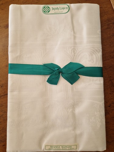Irish linen double damask - linen,