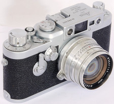 Leica IIIg 35mm Rangefinder Camera made by LEITZ in 1957 + Jupiter-8 2/50 Lens