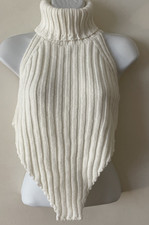 Size Small Cream Polo neck