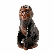 John Beswick Hand Painted Baby Gorilla Figurine - New In Box - JBA8