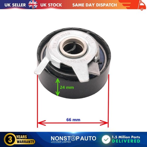 Timing belt tensioner pulley - belt,