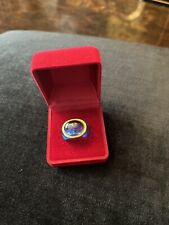 Baccarat Medici Dark Blue Crystal Ring