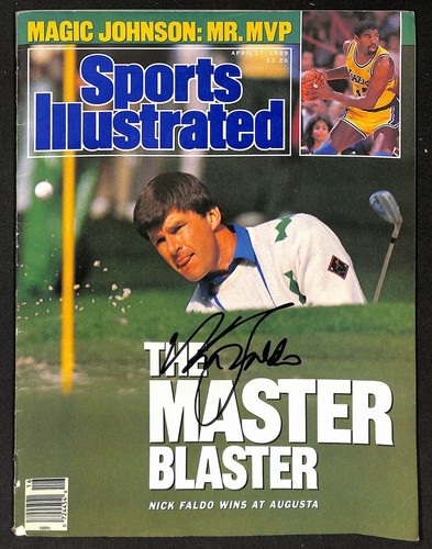 Nick faldo signed autographed - nick,