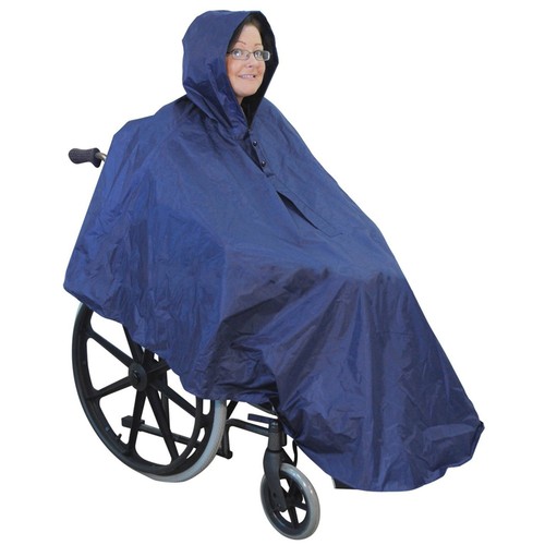 Waterproof wheelchair poncho - waterproof,