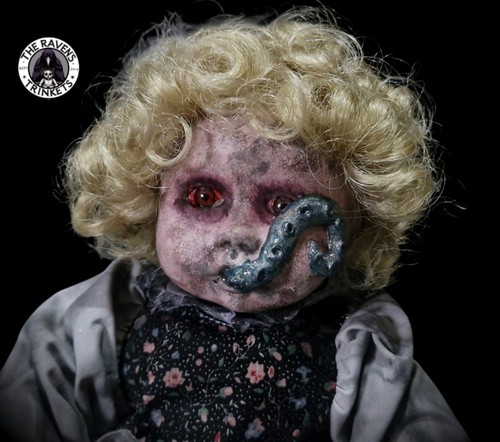 Creepy doll porcelain - creepy,