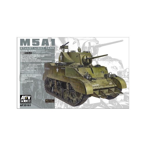 Afv club m5a1 stuart - club, 1:35