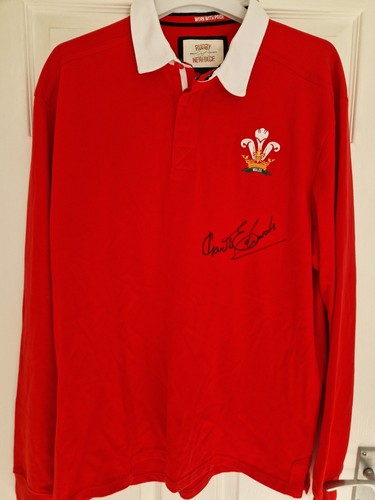 Gareth edwards signed wales - edwards,
