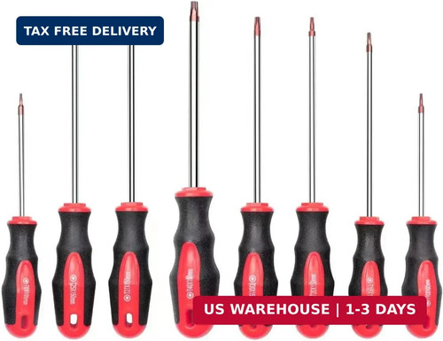 8pcs magnetic tip torx - 8pcs,