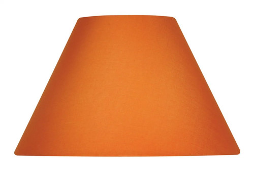 Lampshade orange coolie - lampshade, 16"