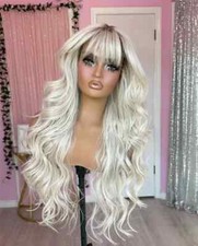 Ombre White Blonde Highlight