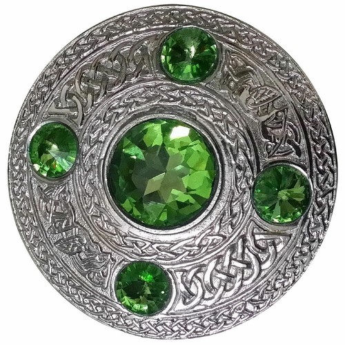 Kilt fly plaid brooch - kilt,