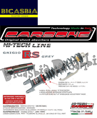 15473 rear shock - -, absorber