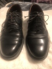 Mens GROSVENOR CAPONE Black Leather Lace Up Size 11 BEAUTIFUL POSH SHOES ❤️