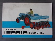 ISARIA SEED DRILL orig 1969 UK Mkt Sales Brochure