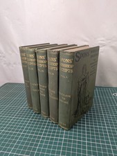 Vols 1-4 + Supplement Book Spons' Workshop Receipts Full Set Bundle 1932 & 1936