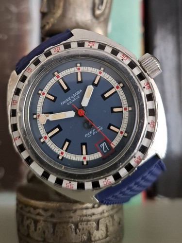 Vintage favre leuba deep - vintage, blue