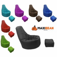 Large Bean Bag Chair Footstool