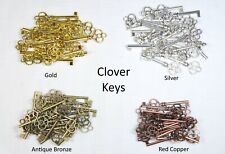 Santa Keys - Choice of Colour & Qty - Vintage Charm Steampunk Part Findings