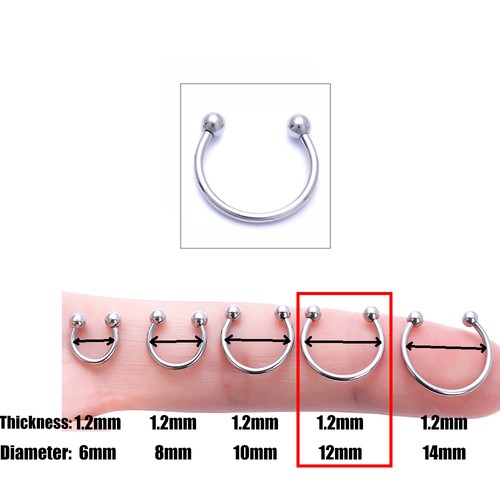 316l surgical steel horseshoe - 316l,