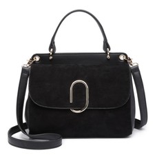 🔥 Ladies Suede Leather Cross Body Shoulder Bag Women Stylish Top Handle Bag