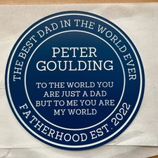 Personalised Blue Heritage