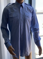 RAF Blue Long Sleeve Shirt Royal Air Force British Army Surplus Cadets