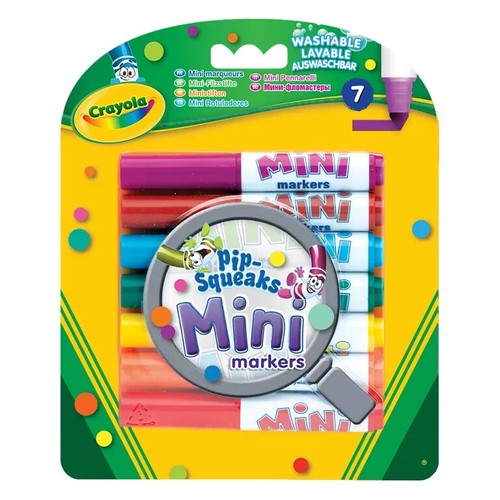 Crayola mini markers pip - mini,
