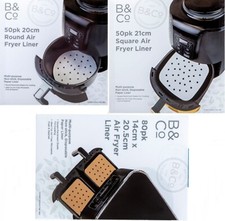 Air Fryer Liners Non Stick Paper Parchment Disposable Liner Sheets Greaseproof