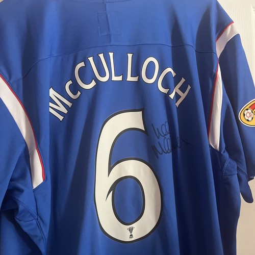Signed rangers lee - signed,
