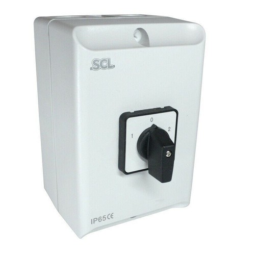 Scl 63amp pole ip65 enclosed - 63amp,
