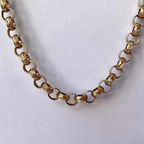Belcher chain 9ct gold - belcher,
