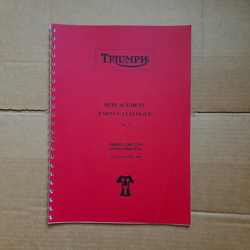 Triumph 3ta 5ta - 3ta,5ta, book