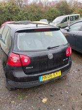 VW MK5 GOLF TDI 5 DOOR BREAKING BLACK 2008 1 x WHEEL NUT SPARE PARTS BUMPER