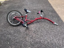 WeeRide Link Tagalong Trailer Baby Child Bike Seat Pink Tag a long