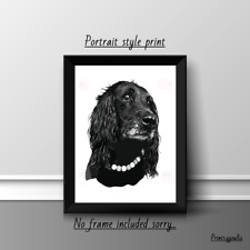 COCKER  SPANIEL DOG PET A4