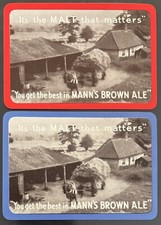 2 SWAP PLAYING CARDS VINTAGE