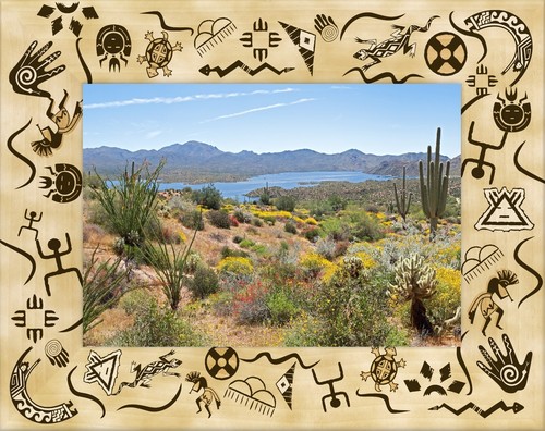 Southwestern style laser - southwestern,