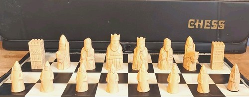 Chess viking black ivory - chess, &