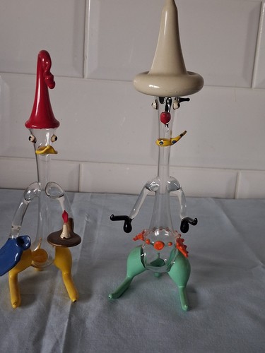 Art glass cowboy - art,