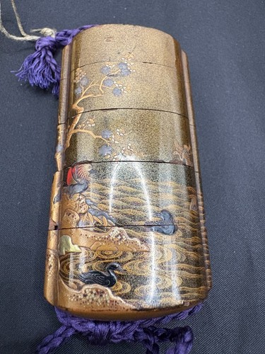 Antique japanese gold maki - gold, maki-e