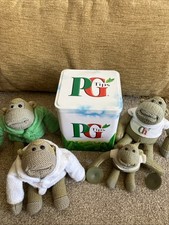 PG Tips Empty Tin Plus 4 Monkeys