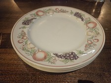 4x BOOTS ORCHARD DINNER PLATES