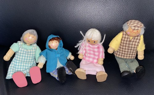 Wooden bendy dolls house - dolls,